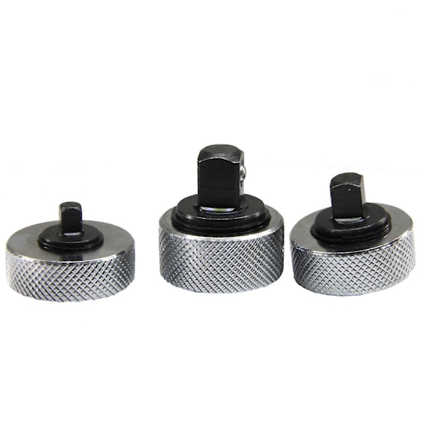 3-delt Finger Ratchet-sett Reversibel Tommelhjul Mini Håndnøkkel 1/4 3/8 1/2in Driv Kompakt Dia 38mm