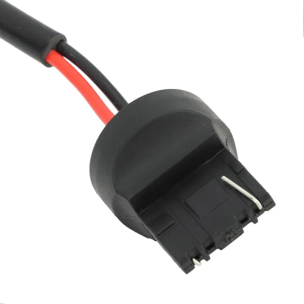 2 stk. Bremselysdekoder 12V Bremse Lampe Anti-flimmer Fejlannullerer Dekoder til 7443 T20 Stik Bremselys