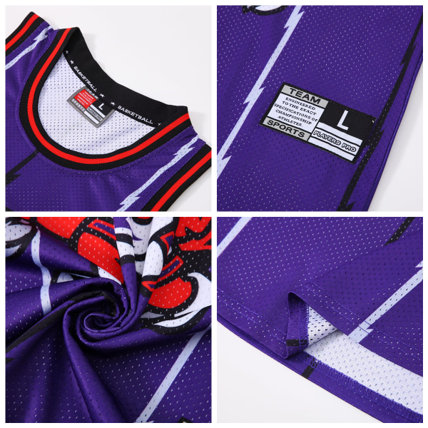 Retro amerikansk basketväst som andas sommarväst XL