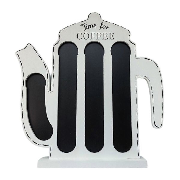 Kaffepose Opbevaring Kaffeposeholder Stor Kapacitet Kaffe Fløde Opbevaringsboks Træ Kaffepose Træ Ornamenter A