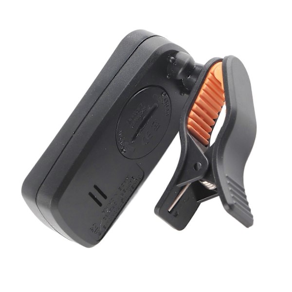 2 i 1 Bærbar Clip On LCD Digital Tuner & Metronom for Gitar Bass Fiolin Ukulele