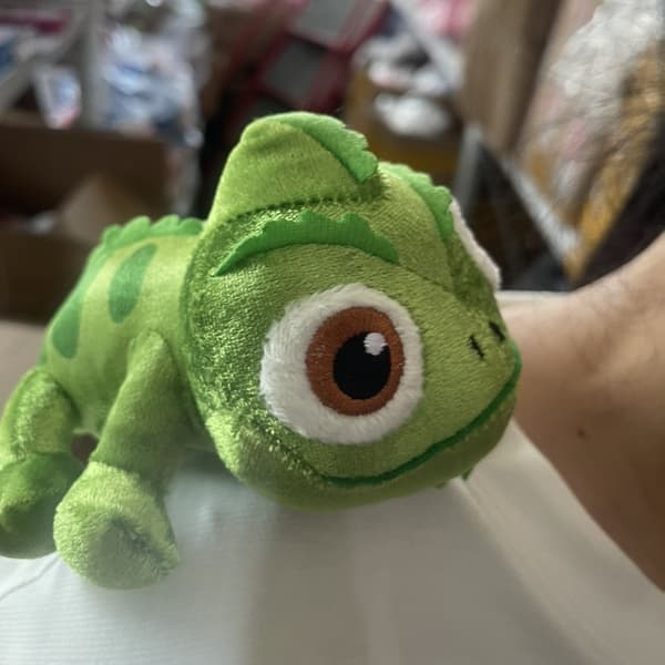 Kosedyr for barn med kameleon og magneter med øgle-kosedyr