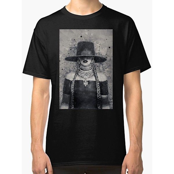 Beyonce Lemonade T-shirt för män med geometriskt print M