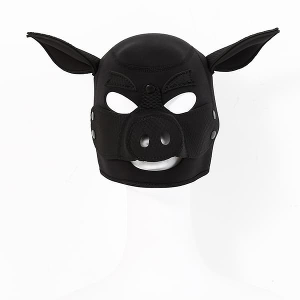 Ny Gris Hoved Maske Kostume Rekvisit, Sort