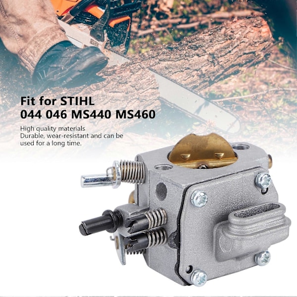 Kaasuttimen korvaava kaasutin sopii STIHL 044 046 MS440 MS460 -moottorisahan osien lisävarusteisiin