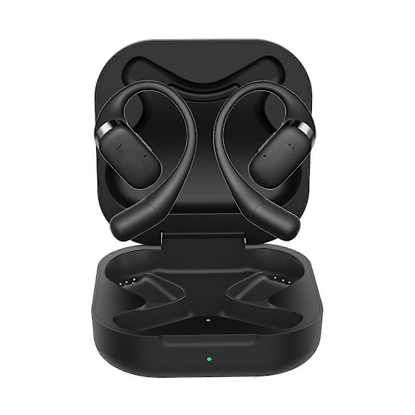 För Shokz OpenFit T910 Bluetooth Hörlurar Sport Hörlurar Laddningsfack Headset Laddningsbo