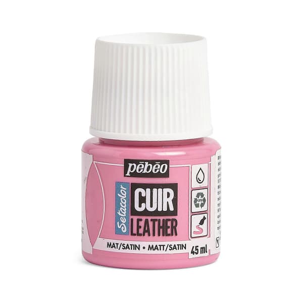 Pebeo Setacolor Läderfärg 45ml 08 Candy Pink