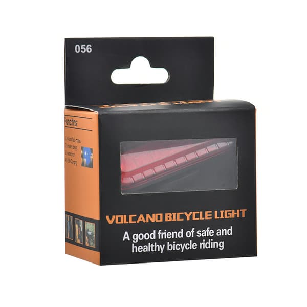 2 stk. LED sykkelbaklys USB oppladbart LED sykkelbaklys