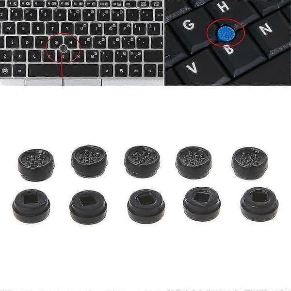 10 stk. Trackpoint Pointer Musestik Hætte til DELL Laptop Tastatur