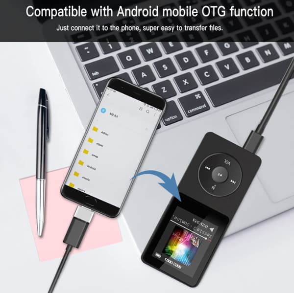 Bluetooth MP3/MP4 student walkman musikkspiller e-bok høyttaler