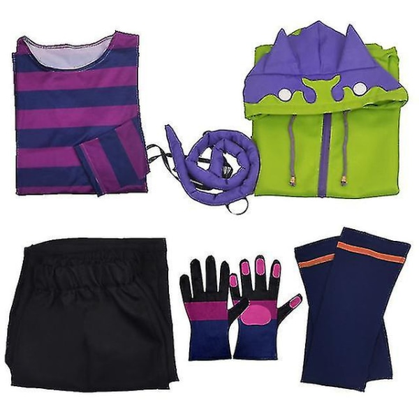 Anime Sk8 The Infinity Cosplay Costume Chinen Miya Sk Eight Cosplay Halloween Party Cos Outfits 6st/ set One Set Suit XS
