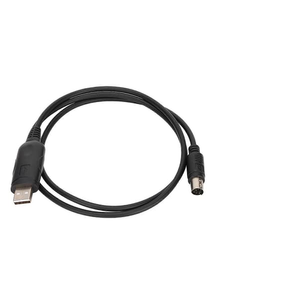 Skrivefrekvenskabel 8-benet Mini DIN-stik Stabil USB-programmeringskabel til FT100D FT817 FT857 FT897 CT62