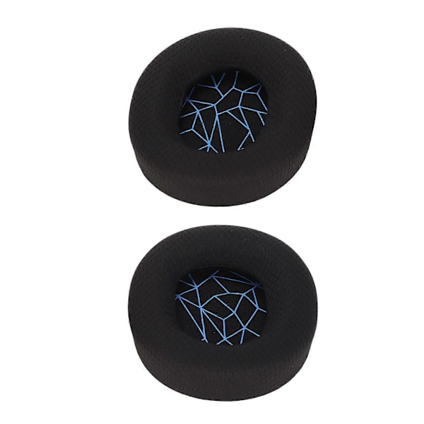 Hörlurskuddar Ersättning Uppgraderade Högelastiska Öronkuddar för SteelSeries Arctis 3/5/7 Blå Siden
