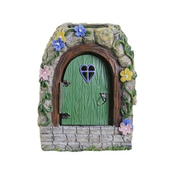 Fe Have Dør Udendørs Fe Have Port Harpiks Miniaturer