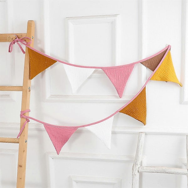 Flerfarget Baby Girlander Livlig Flaggvimpel Baby Girlander Stil Barnerom Veggdekorasjoner for Barneromsdekorasjoner & Lekerom Gave Stil 6