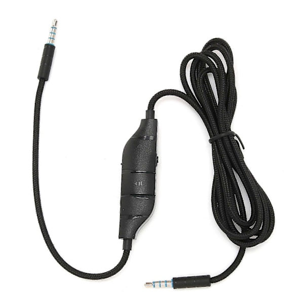 Peliheadsetin kaapeli äänikaapeli äänenvoimakkuuden ja mikrofonin säädöllä Logitech G633/G635/G933/G935 -malleille