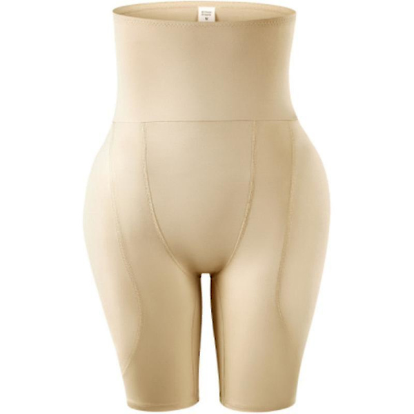 Hög midja Body Shaper Shorts Shapewear för kvinnor Magkontroll lår bantning teknologi BEIGE L