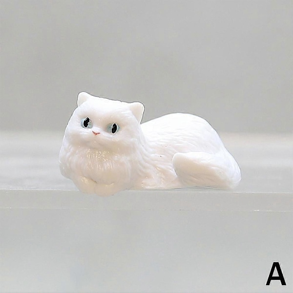 DIY Kant Kattfigurer Simulation Resin Katt Kylskåpsmagnet Material