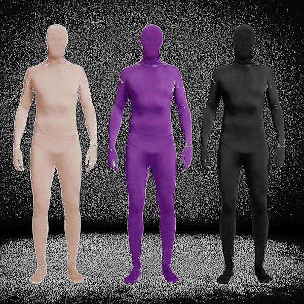 Morph-dräkt för vuxna Män Kvinnor Spandex Kroppsdräkt Hud Overall