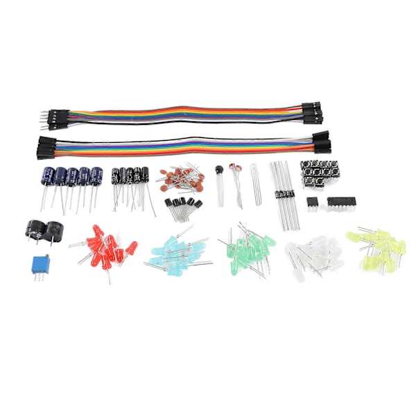 Elektronik Kit Startpaket Rolig Sortering Utvecklingskomponent med 830 Håls Kopplingsdäck för R3