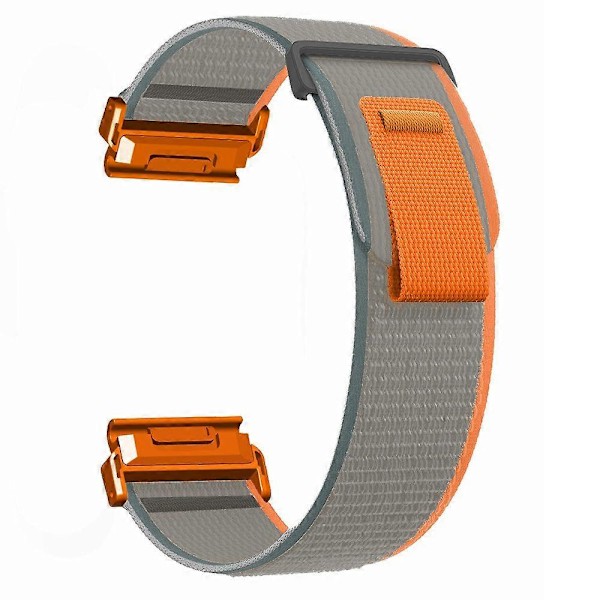 För Coros Vertix 2/Garmin Fenix 7X/6X/5X 26mm Trail Loop Nylonband Mjukt Klockarmband