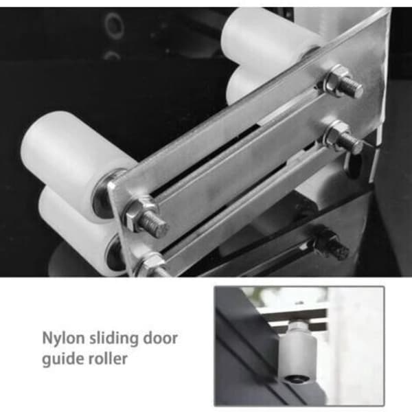 Sæt med 4 nylonruller til skydedøre - Tilbehør til elektriske skydedøre - 30 x 40 mm