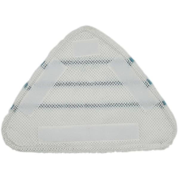 3 stk Dampmopputskiftbare Puter Trekant Vaskbar Klut Rengjøring Gulv Mikrofiber Mopphode Pute Damp