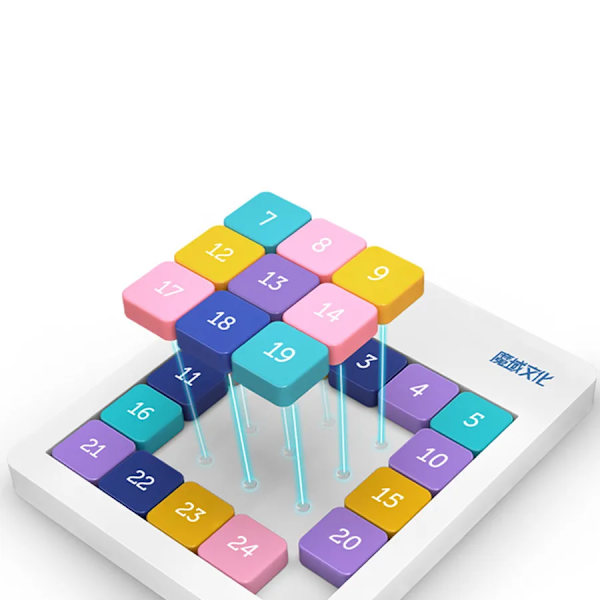 Moyu Sliding Block Pussel Magnetic Number 3x3 4x4 5x5 Professionella pedagogiska leksaker 4x4