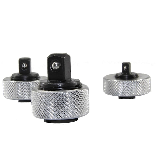 3-delt Finger Ratchet-sett Reversibel Tommelhjul Mini Håndnøkkel 1/4 3/8 1/2in Driv Kompakt Dia 38mm