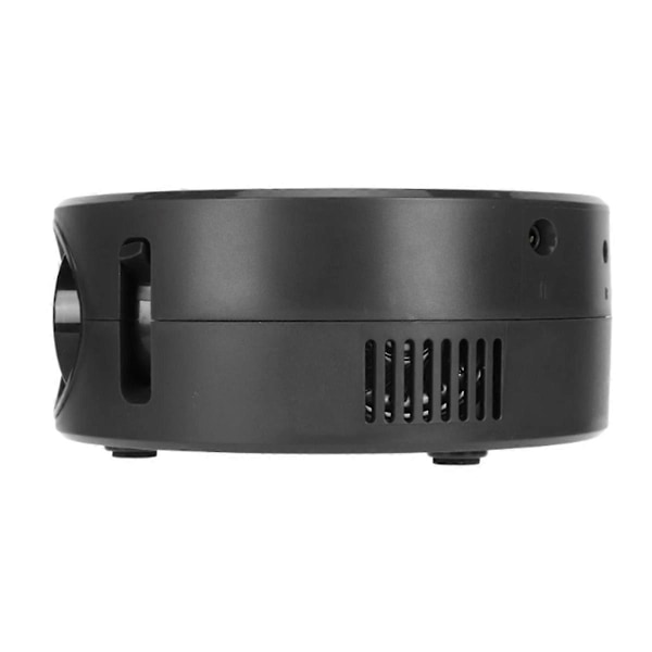 Mini LED -projektori 1080p Sisäänrakennettu kaiutin Kannettava pieni kotiprojektori langallisella samalla näytöllä