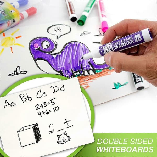 Dobbeltsidig Whiteboard Sett Flott