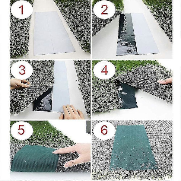 10m x 15cm Nurmikkonauha Itseliimautuva Mattoteippi Tekonurmen Saumanauha Nurmikon Mattoliimanauha Vihreä Kiinnitys Nurmikon Saumanauha