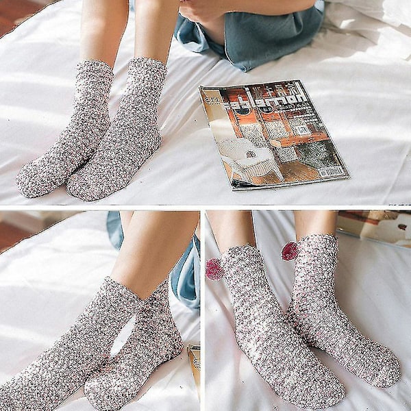Fuzzy Socks - Ullstrumpor Julklappar till kvinnor