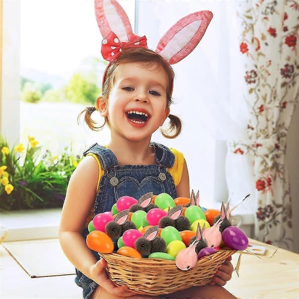 Påsköverraskningsägg DIY-presentpaket för barn - Stressavlastningsleksak E