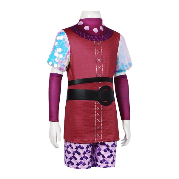 2023 Ny animefilm Monstertjej Nimona Cosplay Fantasy Cortoon Rollspel Barn Vuxna Uniform Halloween Carnival Party Kostymer XL
