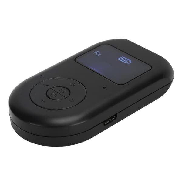 2 i 1 Bluetooth 5.0 Adapter Modtager Sender Lydadapter med LCD-display Håndfri