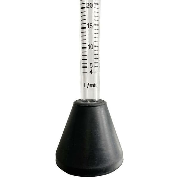 Argon CO2 svejsegas flowmåler \"Peashooter\" skala test flowmåler måling