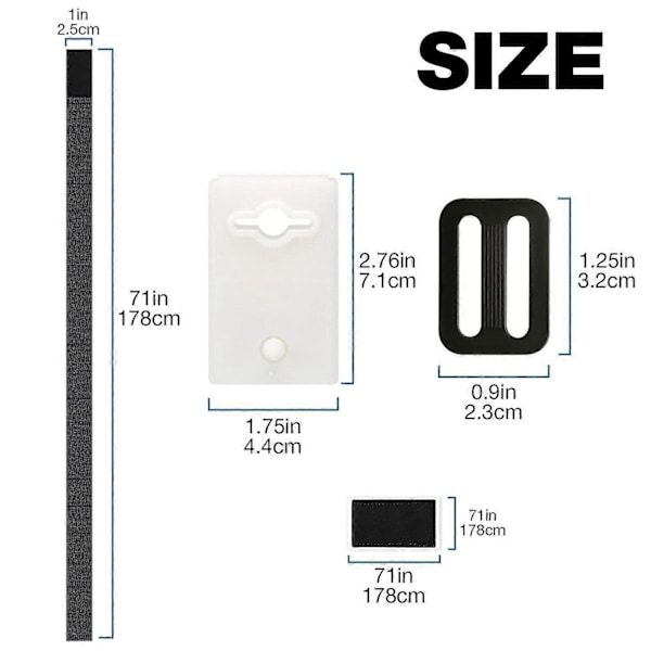Spännband för poolöverdrag, poolrulle för överdrag 300-570 cm