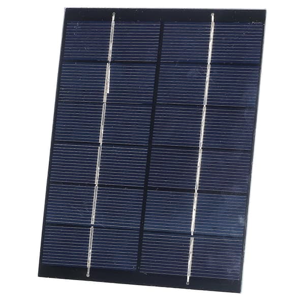 2W Solcellefontene med Panel Vannpumpe Solcellepanelsett for Utendørs Landskapsdam Dekor