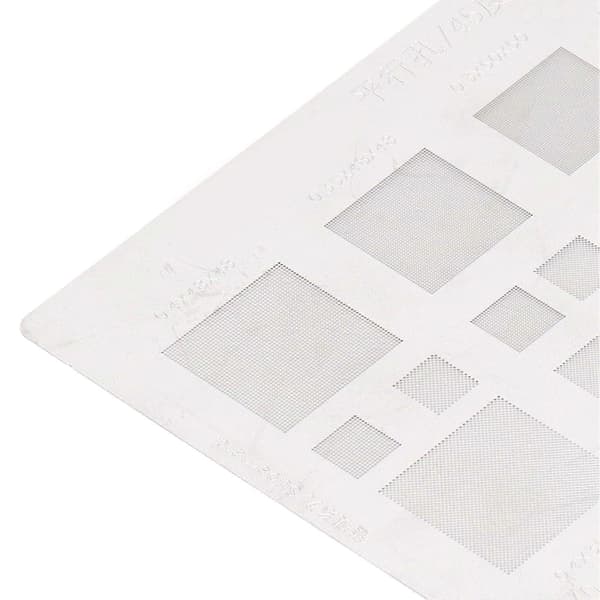 Universal BGA Reballing Stencil Multifunktionel Tin Mesh Loddemaske til Telefon BGA IC Chips Reparation