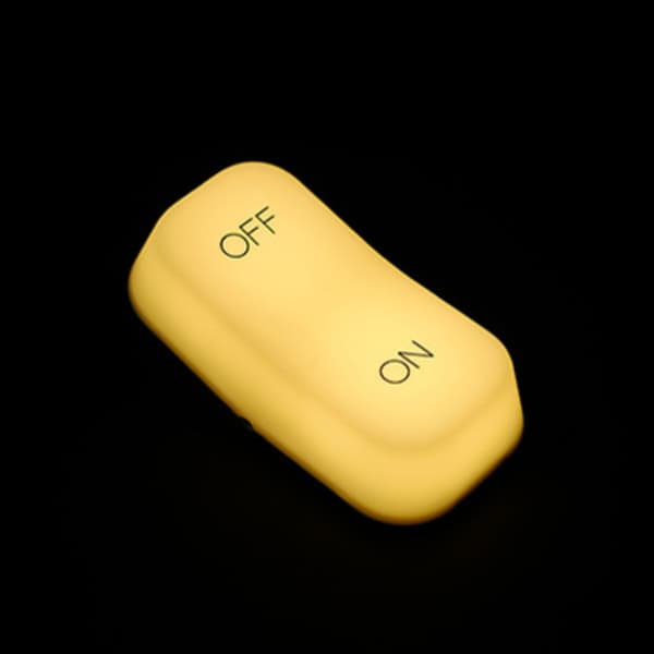 1 stk. Interessant USB nattlys, tyngdekraftsensorbryterlys, skrivebords-soverom-sovesal LED nattlys
