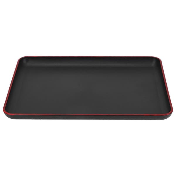 30*20cm Japansk Stil Rektangulär Plastbricka Matserveringsbricka för Restaurang Hem Hotell