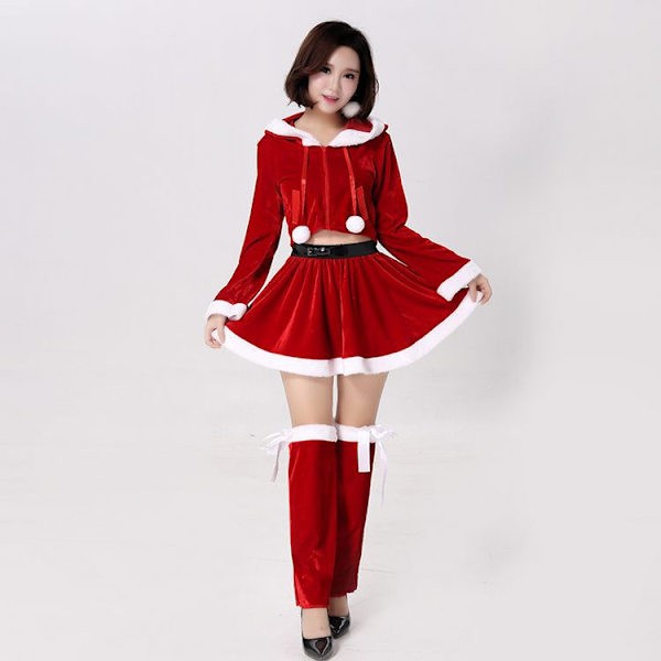 Jultomtekostym Julfest scenkostym style 5 one size