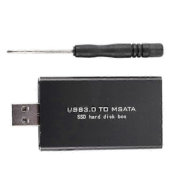 MSATA til USB USB 3.0 til MSATA SSD Kabinet USB3.0 til MSATA Case Harddisk Adapter M2 SSD Ekstern