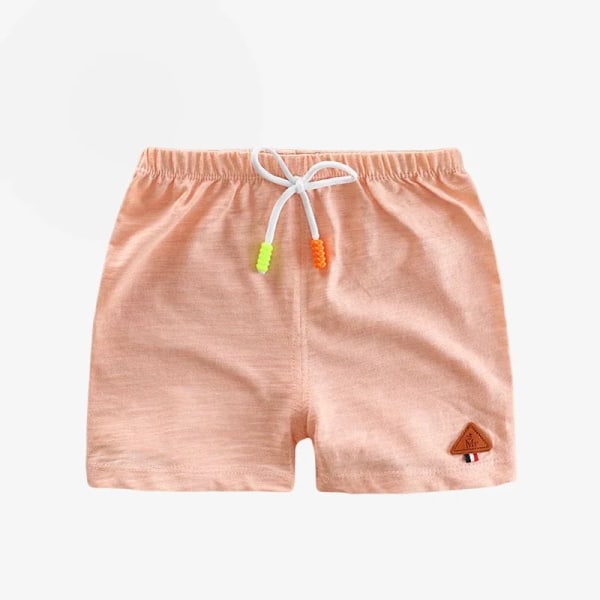 Barnshorts för pojkar Flickor Barnkläder Bomull Solid Andas sommar Baby Shorts Byxor Casual Strandshorts Elastiska Type 13 2T