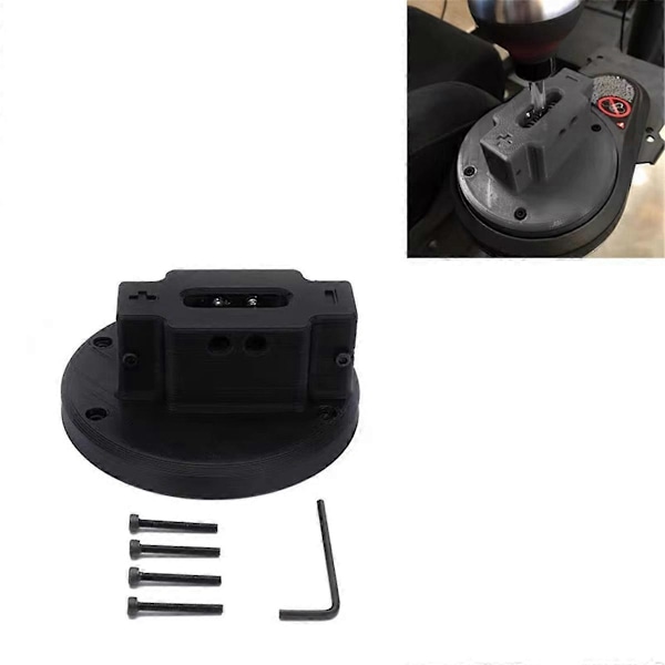 Simracing Spel Sekventiell Växelspaksplatta Mod Modifieringskit Uppgraderingstillbehör för Thrustmaster TH