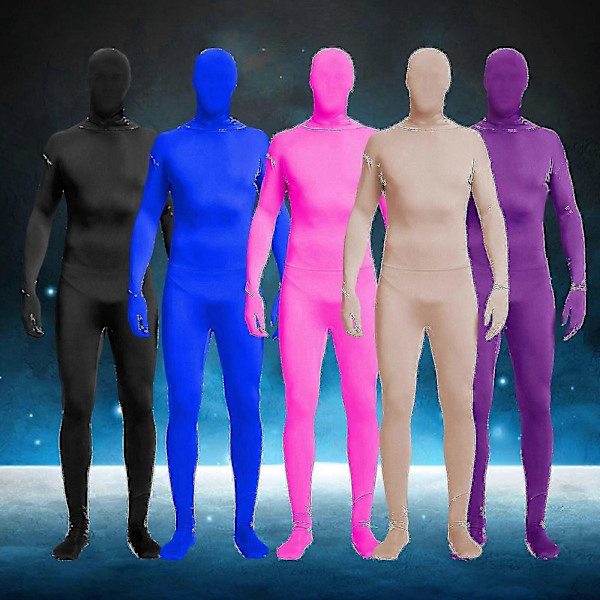 Aikuisten Morph-asu Miehille Naisille Spandex-kokovartalopuku Ihohaalari