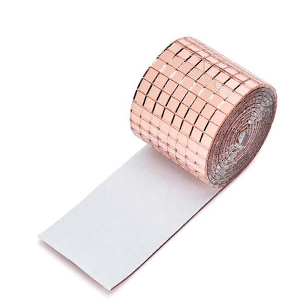 4x100cm 1464 Korn Självhäftande Mosaikplattor Väggdekal Innovativ Gör-det-själv Glasspeglar Dekal Heminredning Ktv Dekal