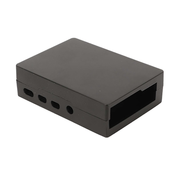 Køleprofil Kabinet Aluminium Legering Kølende Metal Kabinet med Flere Interfaces til RasPi 4b Sort