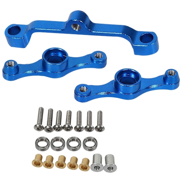Styrestagsett i aluminiumslegering for TT01 TT01E TT01D TT01ED -01 Tyep-E 54058 53864 Oppgraderingsdeler, B